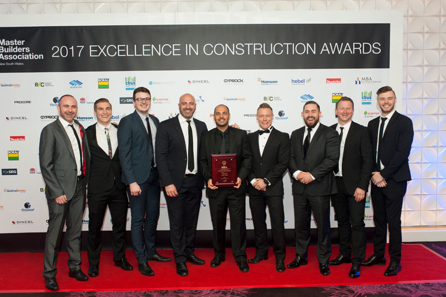 Next wins MBA Excellence in Construction Award
